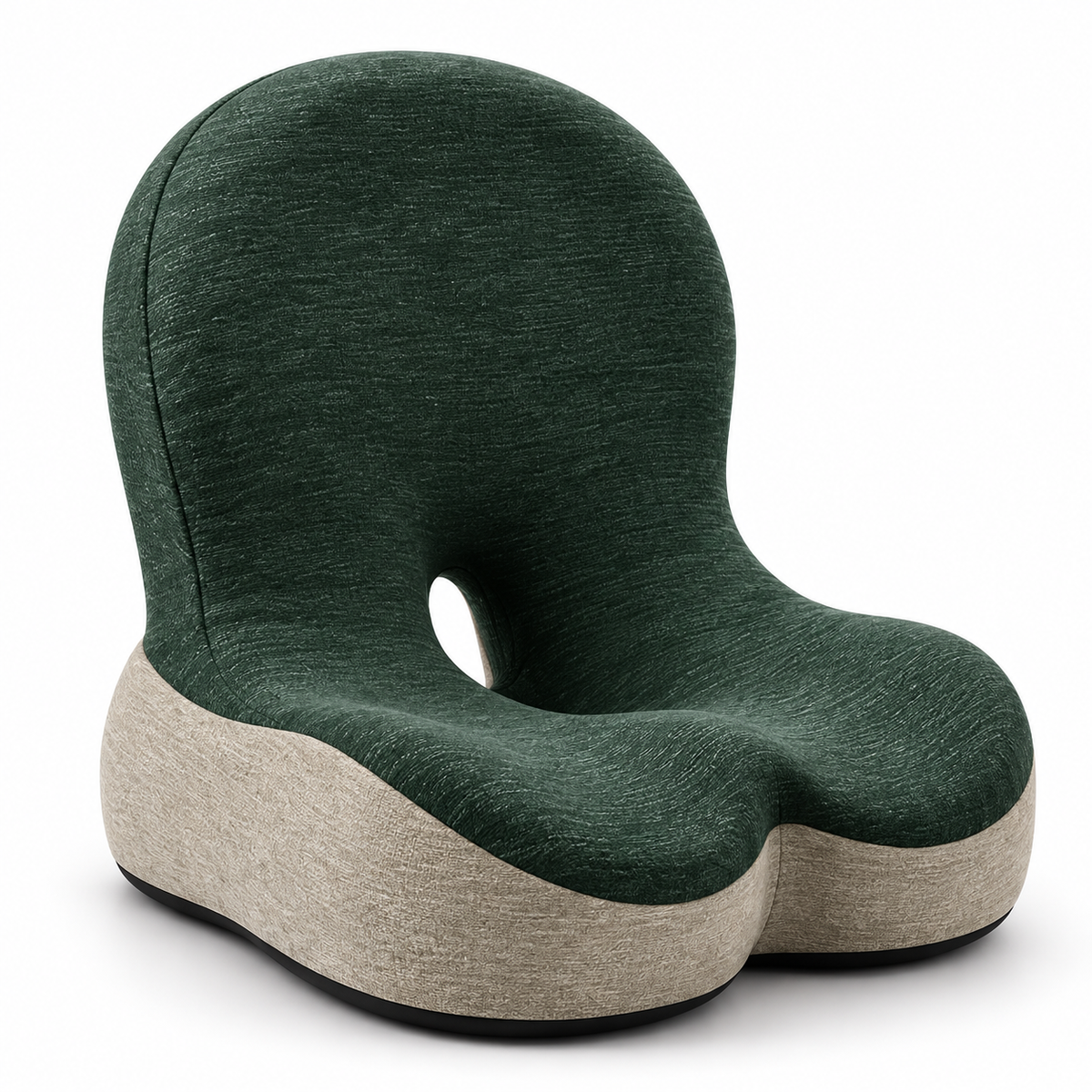 Ergonomic Full-Back Seat Cushion for Office, Home & Travel