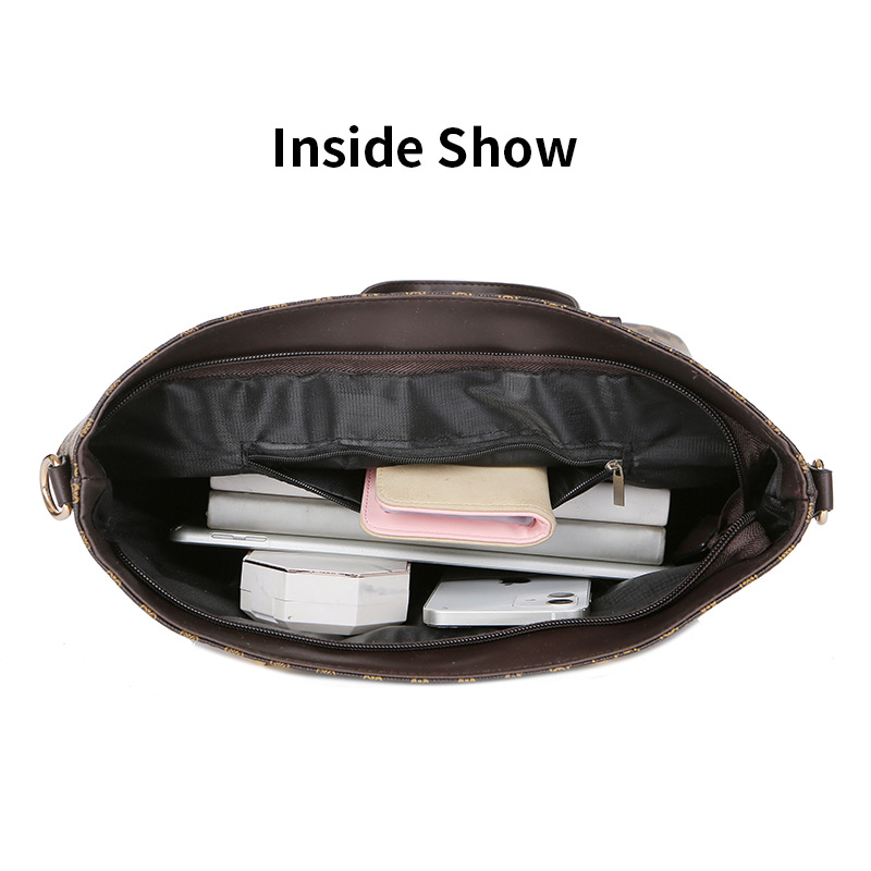 Women's 6-Piece PU Leather Handbag Set