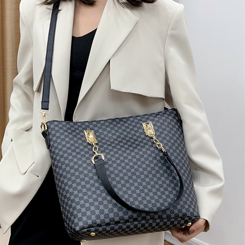 Women's 6-Piece PU Leather Handbag Set